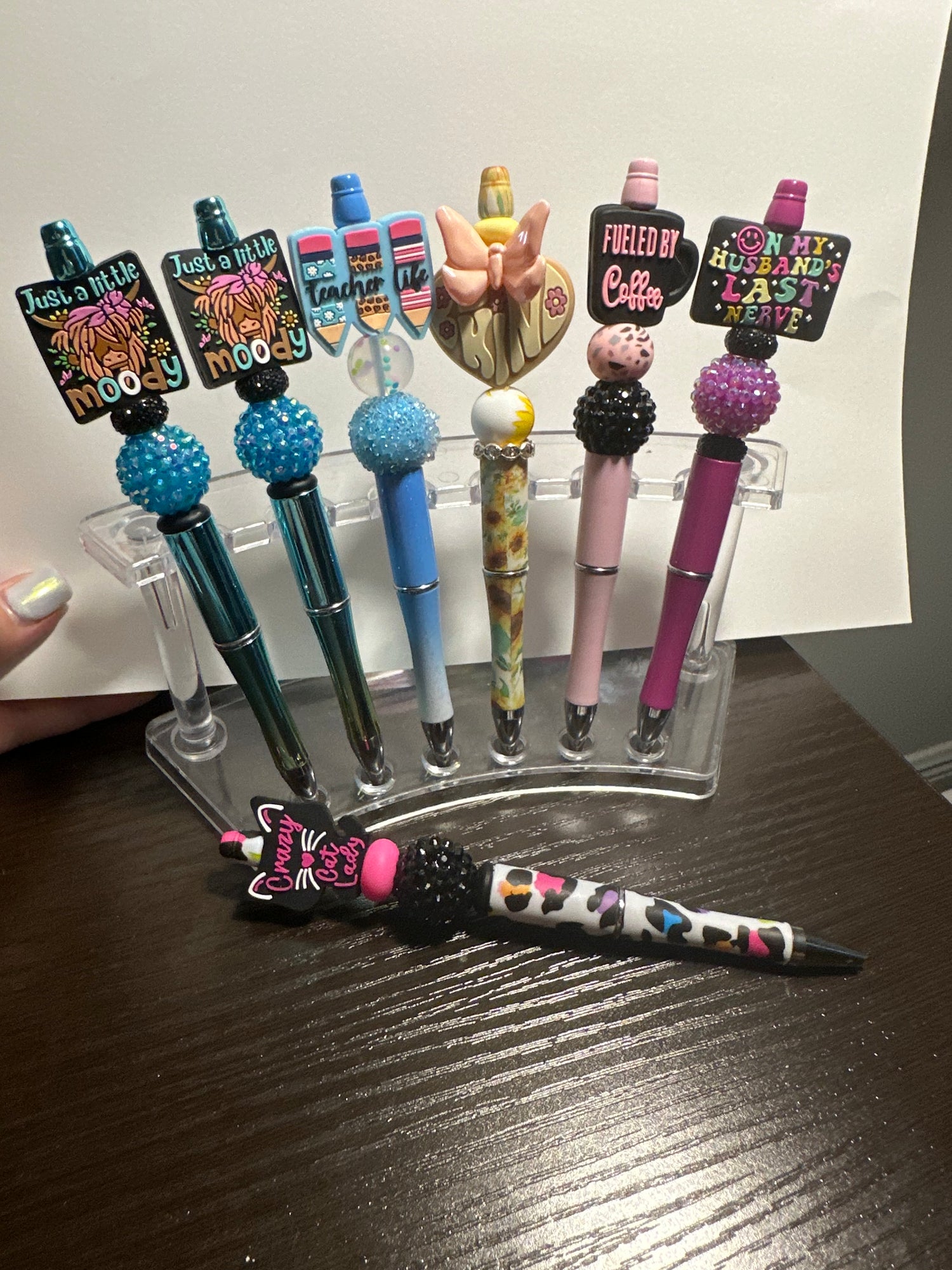 Custom Beaded Pens