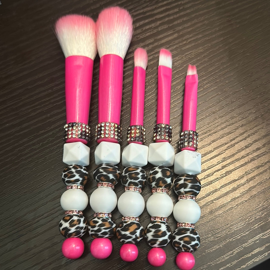 Beaded Make up brushes