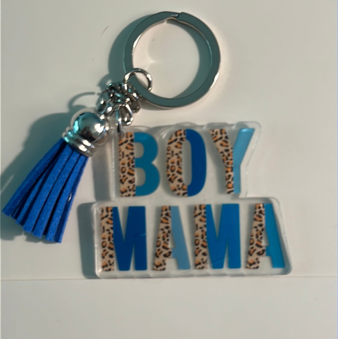 Wood & Acrylic Key Chain