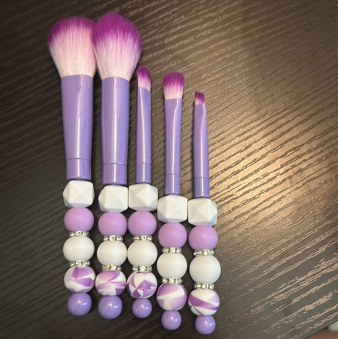 Beaded Make up brushes