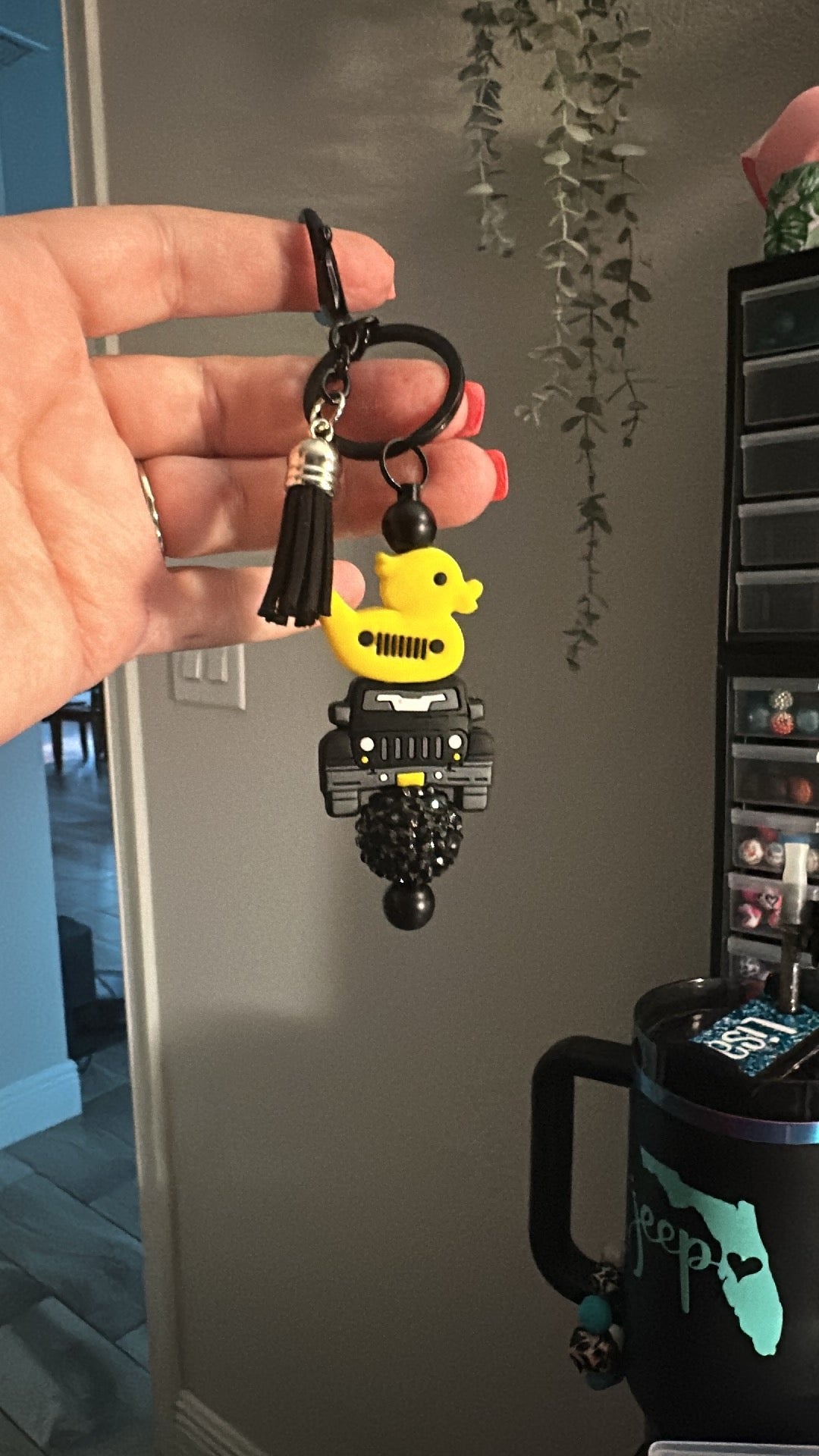 Duck Duck Jeep Keychain