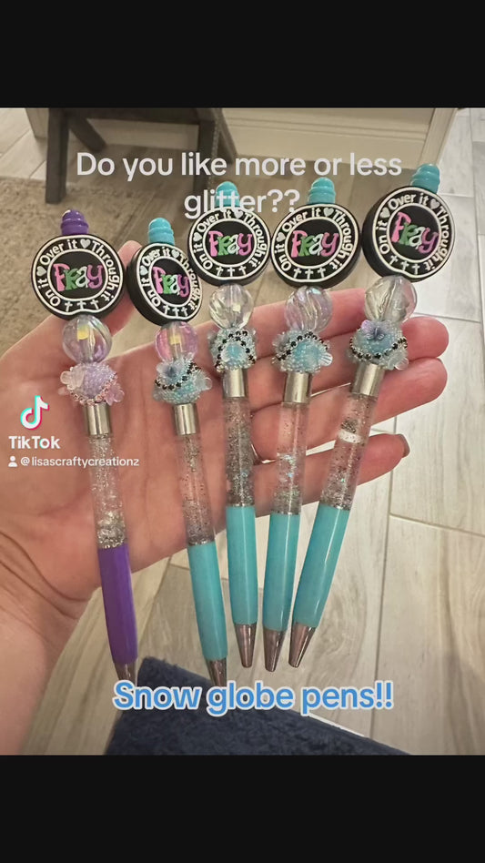 Snow Globe Pens